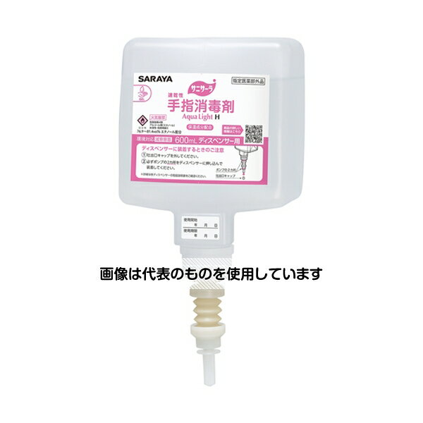サラヤ サニサーラAquaLH 600mL ディスペンサー(UDMD)用 6個入 41739 入数：1ケース(6個入)