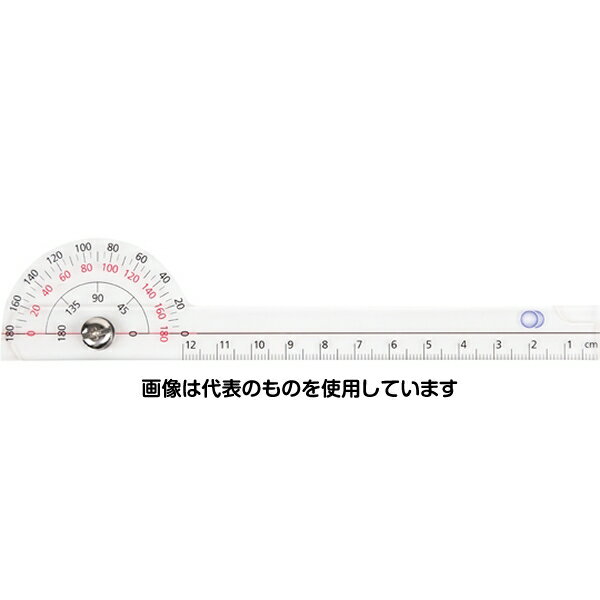 明健社/メイケン プラスティック角度計(ケース付き) 小 入数：1個