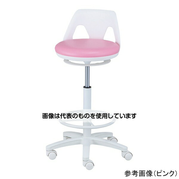 ナビス（アズワン） ナースチェア(ラクーン/ワイド)リング付き グリーン NV-RG-W 入数：1個