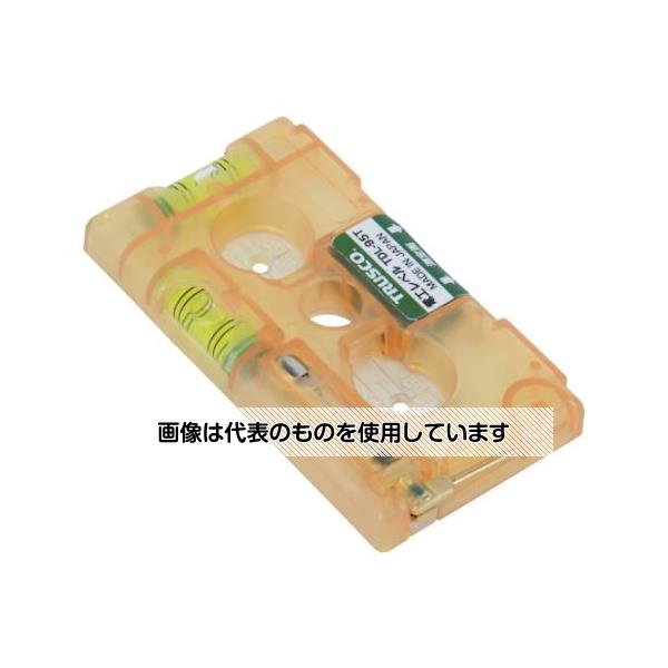 【アズワン AS ONE】実験室設備 工具類 工具、道具 ●スイッチボックスの取付枠の垂直だしに便利な水平器です。 ●1連から3連までのけがきが可能です。 ●ポリカーボネート製なので耐衝撃性があります。 ●マグネット付です。 ●TDL-95Tは検電テスター(80V〜220V対応)付です。 ●スイッチボックスの取り付け枠の垂直出しに。 商品の仕様 ●長さ(mm)：95 ●高さ(mm)：51 ●厚さ(mm)：11 ●マグネット：1ヵ所 ●精度：±2.0mm／m=±0.014°以内 ●感度：0.66mm／m=0.0382° ●材質／仕上：本体／ポリカーボネート、気泡管／アクリル樹脂(PMMA) ●原産国：日本 ●コード番号：478-9270 【※ご注意ください】商品は代表の画像を使用しています。