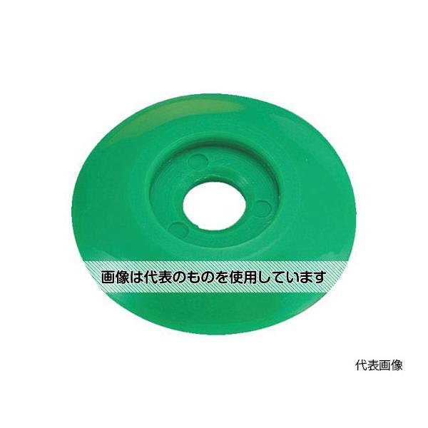 【アズワン AS ONE】実験室設備 工具類 工具、道具 ●カラーABS樹脂により丈夫で、目立ちやすいです。 ●測量のポイント時の測量びょう(メジャーネイル)のベースに。 商品の仕様 ●色：緑 ●外径(mm)：25 ●厚さ(mm)：4 ●穴径(mm)：5 ●適応メジャーネイル：TMN-01/TMN-1 ●材質／仕上：ABS樹脂 ●原産国：中国 ●コード番号：274-6301 【※ご注意ください】商品は代表の画像を使用しています。