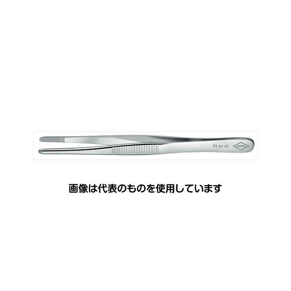 【アズワン AS ONE】実験室設備 工具類 工具、道具 ●丸型の先端部の幅は約3mm。 ●ストレートタイプ。 ●幅の広い丸型の先端部。 ●つかみ面は滑り止めの細かい横すじ入り。 ●滑りにくいグリップデザイン。 ●ニッケルメッキ仕上げ。 ●様々な用途に使用できる万能タイプ。 商品の仕様 ●質量(g)：17 ●メーカー型番：9264-43 【※ご注意ください】商品は代表の画像を使用しています。