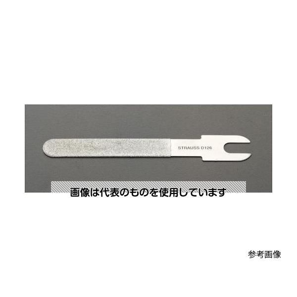 【アズワン AS ONE】実験室設備 工具類 工具、道具 ●柔軟性があり、薄型である為、狭い隙間等で使用できます。 ●柔軟性があり、薄型である為狭い隙間などで使用できます。 商品の仕様 ●やすりサイズ：100×10mm ●形状：薄型フラット(先端R) ●コーティング長：60mm ●コーティング部厚み：0.70mm ●ハンドル：EA826VL-0 ●粒度：#100 【※ご注意ください】商品は代表の画像を使用しています。