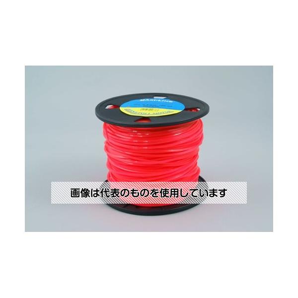 【アズワン AS ONE】実験室設備 工具類 工具、道具 ●素材に耐寒と衝撃性に優れたNYLON12を添加しているので、コードの摩耗や劣化が少ないです。 商品の仕様 ●サイズ：四角ナイロンコード□2.4mm×100m ●重量：750g ●適合ナイロンコードカッター：EA898R-1〜-12 【※ご注意ください】商品は代表の画像を使用しています。