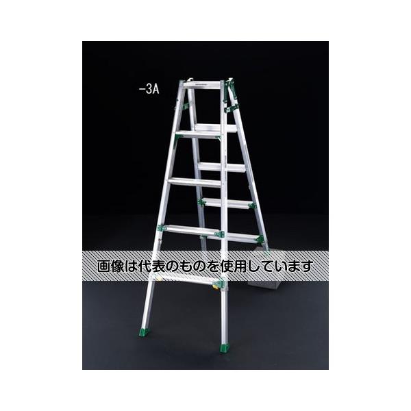 【アズワン AS ONE】実験室設備 工具類 工具、道具 商品の仕様 ●型番：PRT-150FX ●アルミ合金製 ●最大使用荷重：100kgf ●天板サイズ：251×160mm ●奥行60mmのワイドステップ ●伸縮脚は6mmピッチで調整可能 ●脚立長(m)：1.27〜1.71 ●使用最大高さ(m)：0.98〜1.42 ●はしご長(m)：2.71〜3.63 ●重量：8.3kg 【※ご注意ください】商品は代表の画像を使用しています。