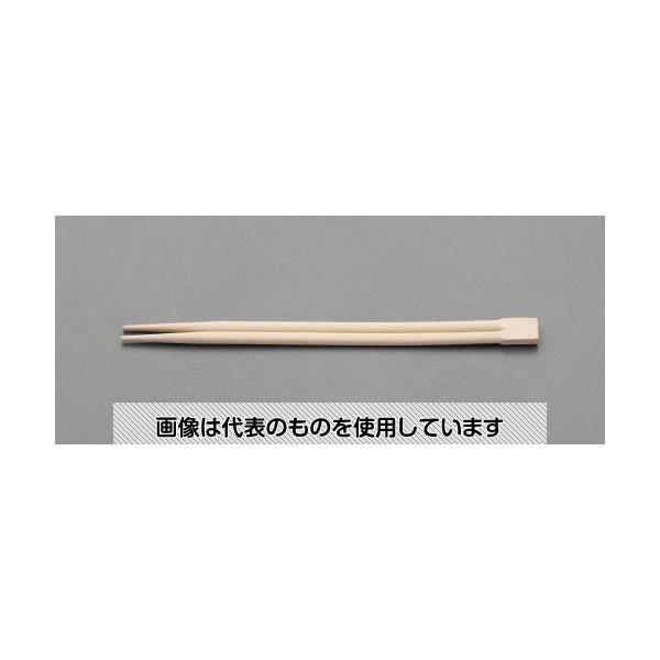 エスコ 210mm 竹箸 100膳 EA912MC-1 入数：1袋