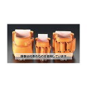 エスコ 105x75x150mm 腰袋 EA925CB-3 入数:1個