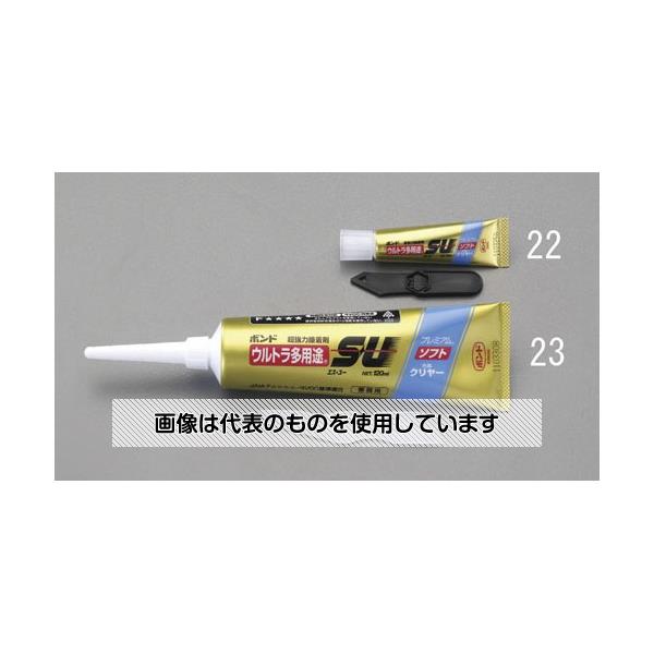 エスコ 120ml ウルトラ多用途接着剤(ソフト/クリヤー) EA935B-23 入数：1個