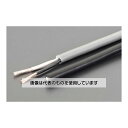 エスコ 300V/12A/ 10m ビニールキャブタイヤケーブル(灰) EA940AG-2 入数:1巻