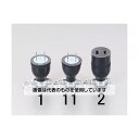 エスコ AC125V/15A ゴムコネクター(2P) EA940BV-2 入数:1個