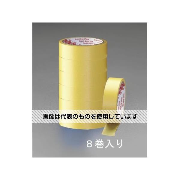 スリーエム 15mmx18m マスキングテープ(塗装用 8巻) EA943MB-15 入数：1pk