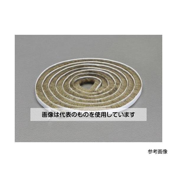 エスコ 6x9.5mm/2m すき間用モヘアシール材 EA944KD-201 入数：1本