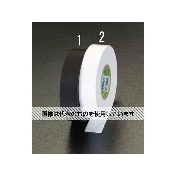 エスコ 19mmx20m 電気絶縁テープ(黒) EA944NN-1 入数：1個