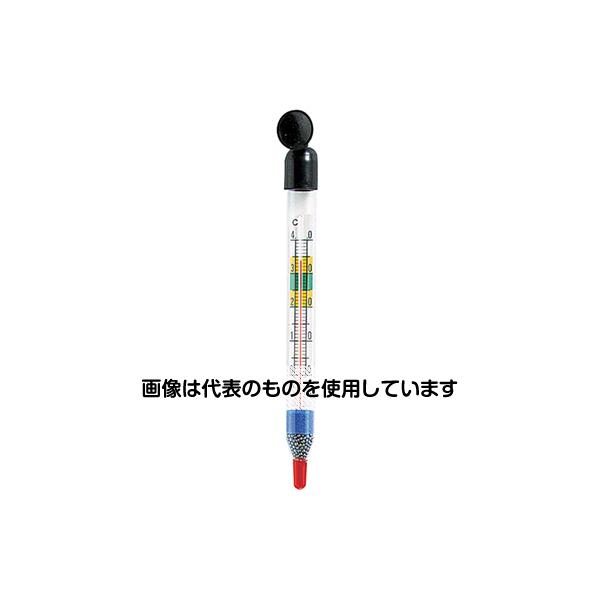 【アズワン AS ONE】実験室設備 工具類 工具、道具 ●高温・適温・低温を色分けし、一目で分かります。 商品の仕様 ●精度：±1℃ ●測定範囲：0〜40℃ ●1目盛：1℃ ●材質：本体／ガラス 【※ご注意ください】商品は代表の画像を使用しています。