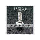 エスコ M6x40mm 鍋頭小ねじ(ステンレス製/15本) EA949SJ-65 入数:1パック(15本入)