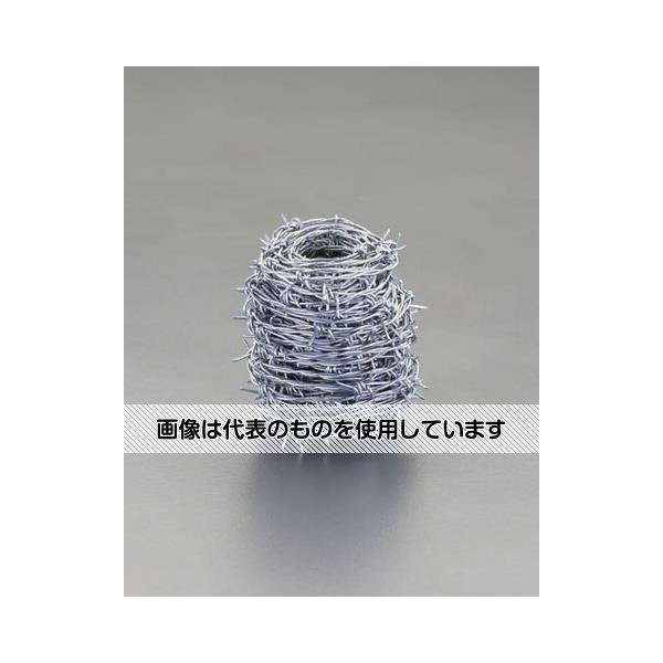 エスコ 1.6mmx100m/#16 有刺鉄線(亜鉛メッキ) EA951AV-11 入数：1巻