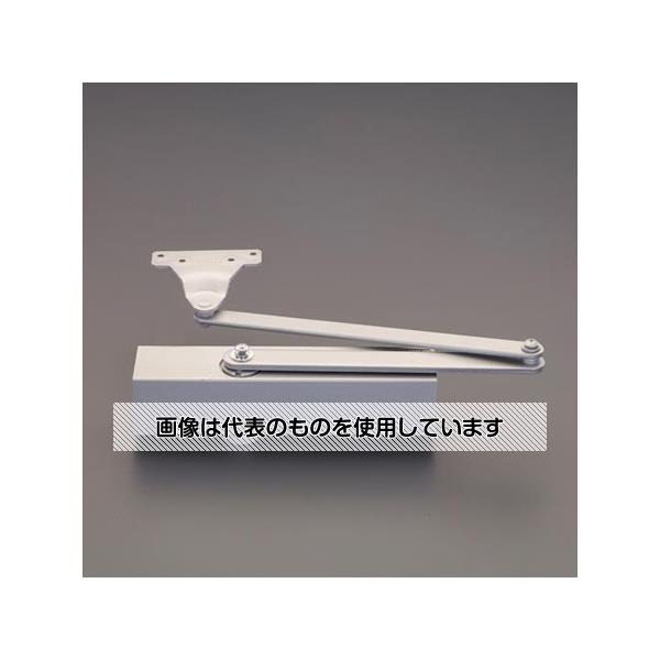 アズワン(AS ONE) 65kg以下 ドアクローザー(パラレル型ストップ無/シルバー) EA951LD-63 入数：1個(4.0)