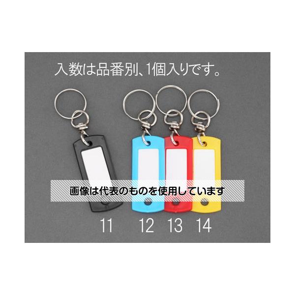 エスコ 22x53mm ネームタグ(ブルー) EA956VL-12 入数：1個