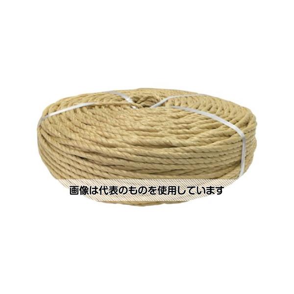 ユタカメイク PSロープ わら縄色 6mmx200m PS6200WR 入数：1巻