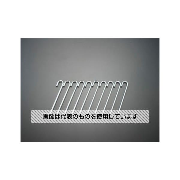 エスコ φ5.0x160mm ロープ止め金具(J型/10本) EA628ZE-61 入数：1組