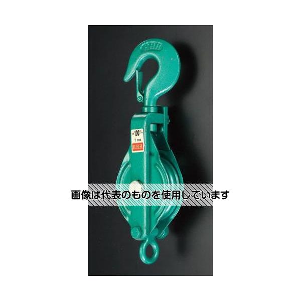 スリーエッチ 75mm 強力型滑車(1車) EA987HA-75A 入数：1個