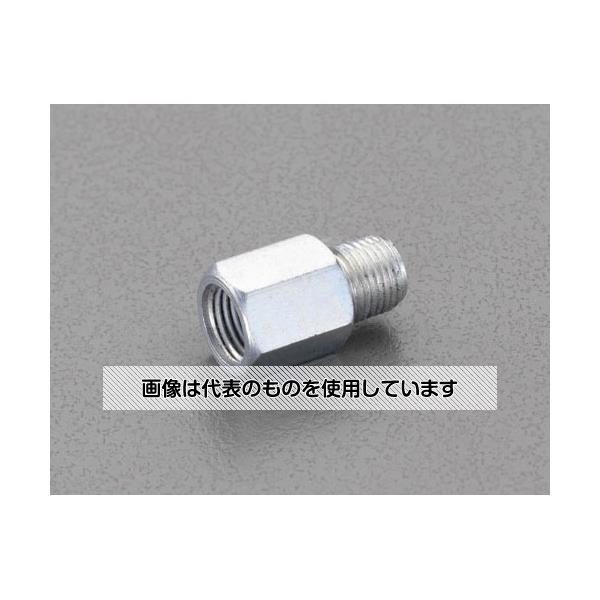 【アズワン AS ONE】実験室設備 工具類 工具、道具 商品の仕様 ●ねじサイズ：M10P1.0(オス)×G(PF)1/8”(メス) ●オス側内径：5mm ●全長：23mm ●六角対辺：13mm ●材質：スチール(亜鉛メッキ) ●重量：12g ●コード品番：EA991C-132 【※ご注意ください】商品は代表の画像を使用しています。