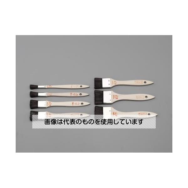 エスコ 7本組 ラック・ニス用刷毛セット EA109HA-27 入数：1セット