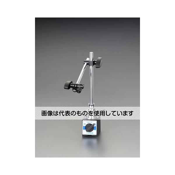 【アズワン AS ONE】実験室設備 工具類 工具、道具 商品の仕様 ●全高：275mm ●支柱サイズ：直径10×165mm ●ゲージ取付穴径：4.5・6.5mm ●吸着力：784N(80kgf) ●ベースサイズ：50(W)×58(L)×55(H)mm ●重量：1.5kg ●主柱360°ターニング、75°まで傾斜ロック可 ●コード品番：EA725T-142 【※ご注意ください】商品は代表の画像を使用しています。