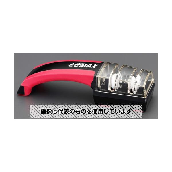 【アズワン AS ONE】実験室設備 工具類 工具、道具 ●水溜め式の回転砥石でシャープな刃先をつくります。 商品の仕様 ●サイズ：54×182×46mm ●材質：本体：ABS樹脂・エラストマー樹脂(耐熱温度70℃)、砥石：アランダム#400 ●両刃・片刃・出刃包丁などあらゆる家庭用包丁に 【※ご注意ください】商品は代表の画像を使用しています。