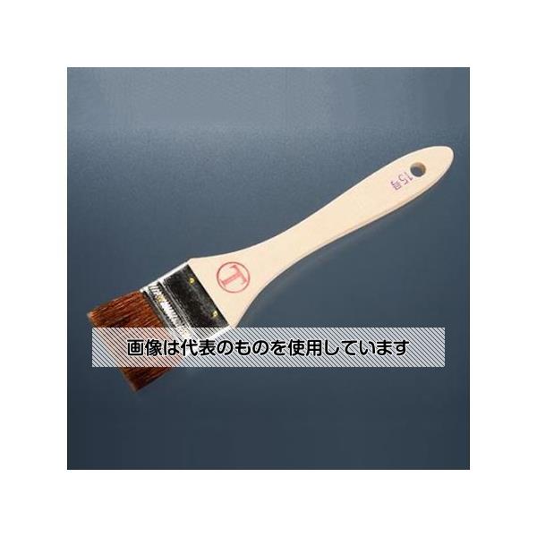アズワン(AS ONE) 42mm 油性ペイント・ニス用刷毛(山羊毛/平) EA109ML-16 入数：1本