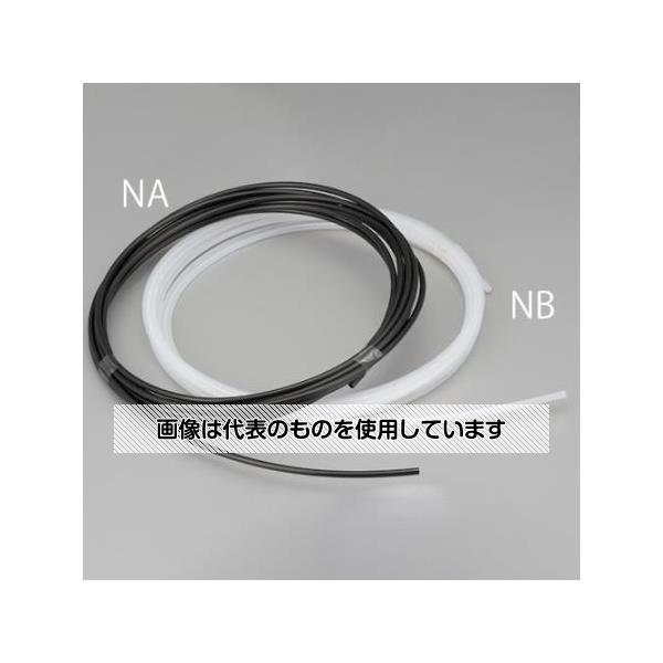 アズワン(AS ONE) 4.5/6.0mmx 5m ナイロンチューブ(軟質/黒) EA125NA-7 入数：1本
