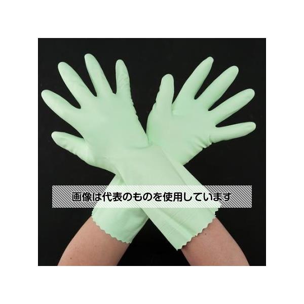 アズワン(AS ONE) [M/310mm] 手袋(中厚手・塩化ビニール/グリーン) EA354GF-43 入...