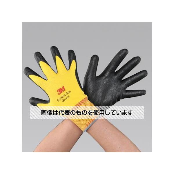 アズワン(AS ONE) [L/225mm] 手袋(ニトリルゴムコート/イエロー) EA354MA-20 入数：1双