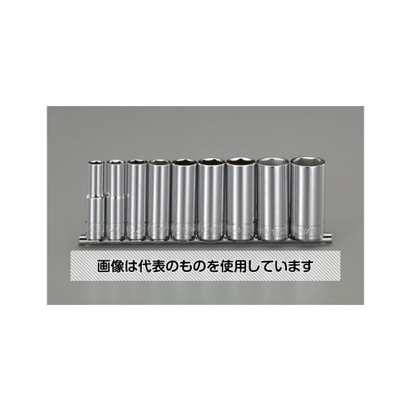 【アズワン AS ONE】実験室設備 工具類 工具、道具 ●エスコオリジナルセット商品です。 商品の仕様 ●セット内容：9本組み ●差込角：3/8” ●全長：63.5mm ●対辺(インチ)：3/8・7/16・1/2・9/16・5/8・11/16・3/4・13/16・7/8 ●コード番号：EA687BT-100 【※ご注意ください】商品は代表の画像を使用しています。