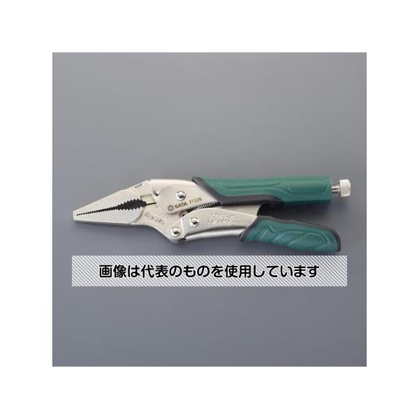 アズワン(AS ONE) 187mm ロッキングプライヤー(ロングノーズ) EA682LC-11 入数：1丁