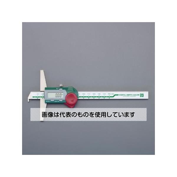 アズワン(AS ONE) 150mm デプスゲージ(デジタル/フック付) EA725F-101 入数：1個