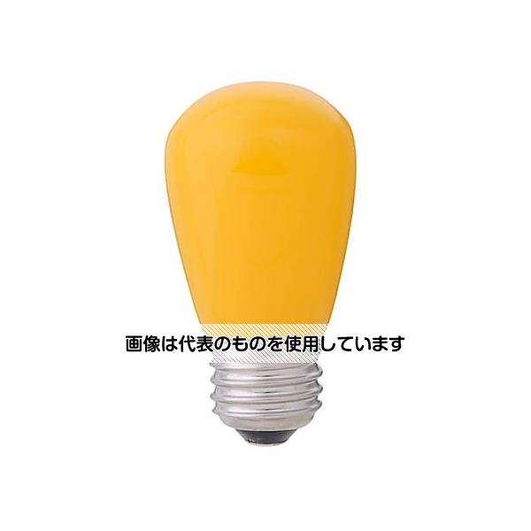 アズワン(AS ONE) AC100V/1.4W/E26 LEDサイン電球(黄) EA758XA-124 入数：1個