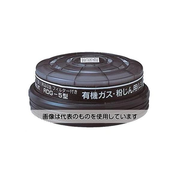 アズワン(AS ONE) 直結式吸収缶(有機ガス用/防塵・ダイオキシン対応) EA800MX-121 入数：1個