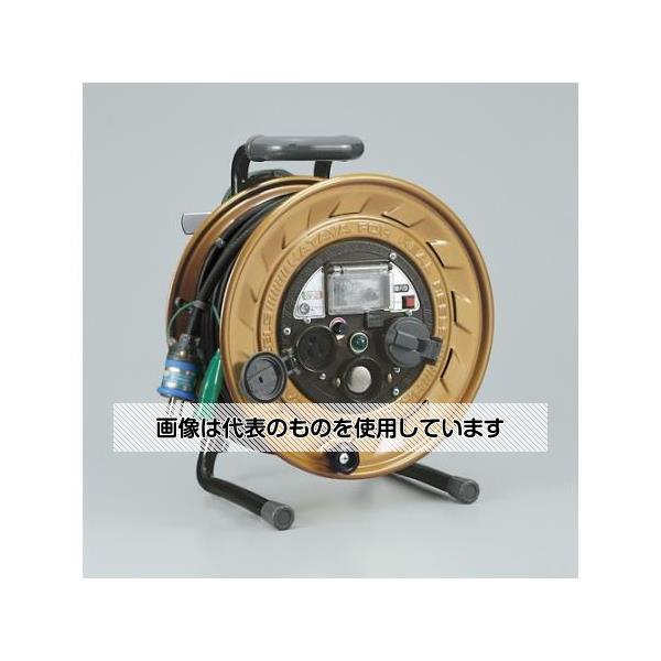 アズワン(AS ONE) AC125V/30m メタルセンサーリール(感度調整/漏電遮断) EA815MS-32 入数：1台