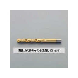 アズワン(AS ONE) 3.3x 65mm ストレートドリル(Tin-HSS/10本 EA824FL-3.3 入数：1箱(10本入)