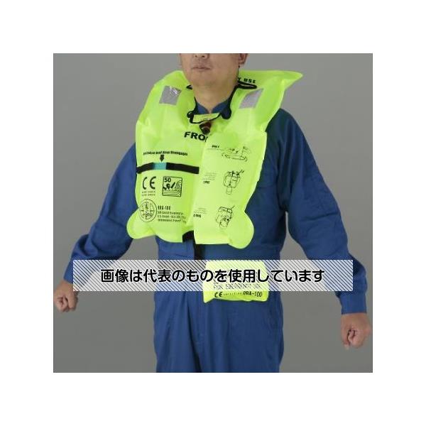 アズワン(AS ONE) ライフベスト(呼気膨張式/備蓄用) EA915DD-22 入数：1着