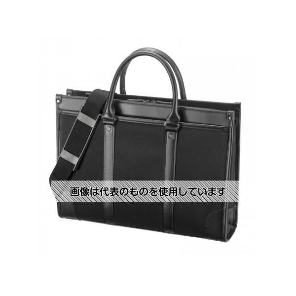 アズワン(AS ONE) 400x105x295mm ビジネスバッグ(ブラック) EA927-80A 入数：1個