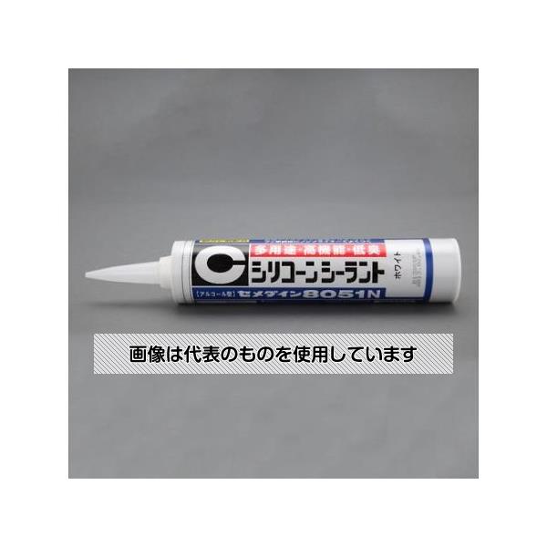 アズワン(AS ONE) 330ml シリコ-ンシーラント(多用途低臭/ライトグレー) EA930AN-32A 入数：1本