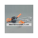 アズワン(AS ONE) 0.5tonx3.0m レバーホイスト EA988AC-3A 入数:1台