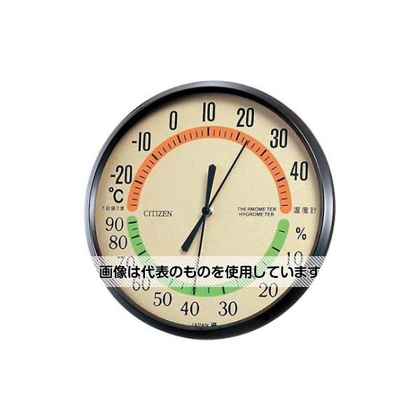 リズム（時計） 温湿度計 TM-42 チャ 茶 9CZ013-006 入数：1個