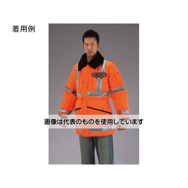 アズワン(AS ONE) [2XL] 防寒ジャケット(注意色 オレンジ) EA915GB-45 入数：1着