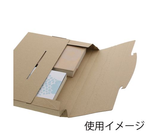 HEIKO ダンボール ラクポスBOX 312-25 10枚 002123038 入数:1パック(10枚入) [2]