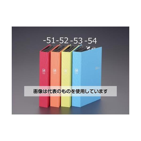 エスコ L判3段 アルバム(グリーン) EA762CW-53 入数：1個