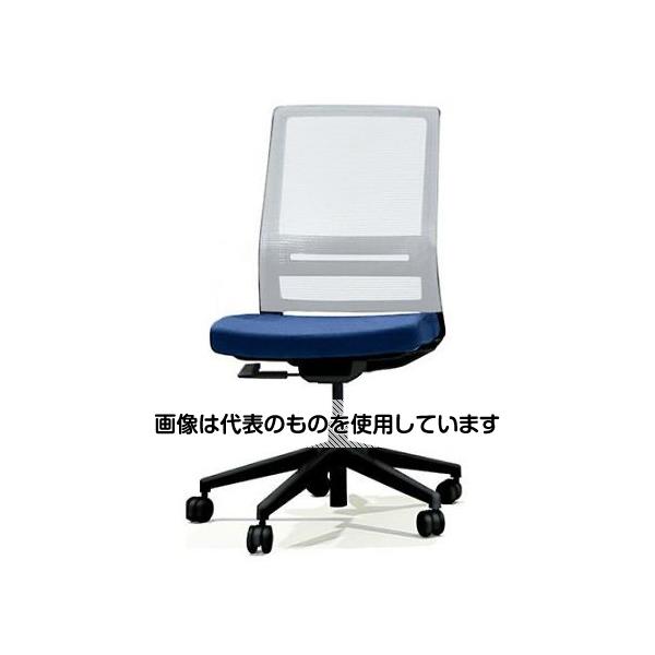 アズワン(AS ONE) ビジネスチェアー(グレー/ブルー) EA956XA-207 入数：1個