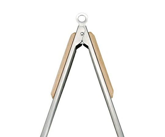 アズワン(AS ONE) 55x300mm トング(ターナー型/天然木柄) EA595K-85 入数:1本 [3]